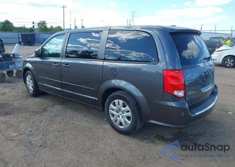 2017 Dodge Grand Caravan Se из США, поврежденный, VIN 2C4RDGBG7HR563143